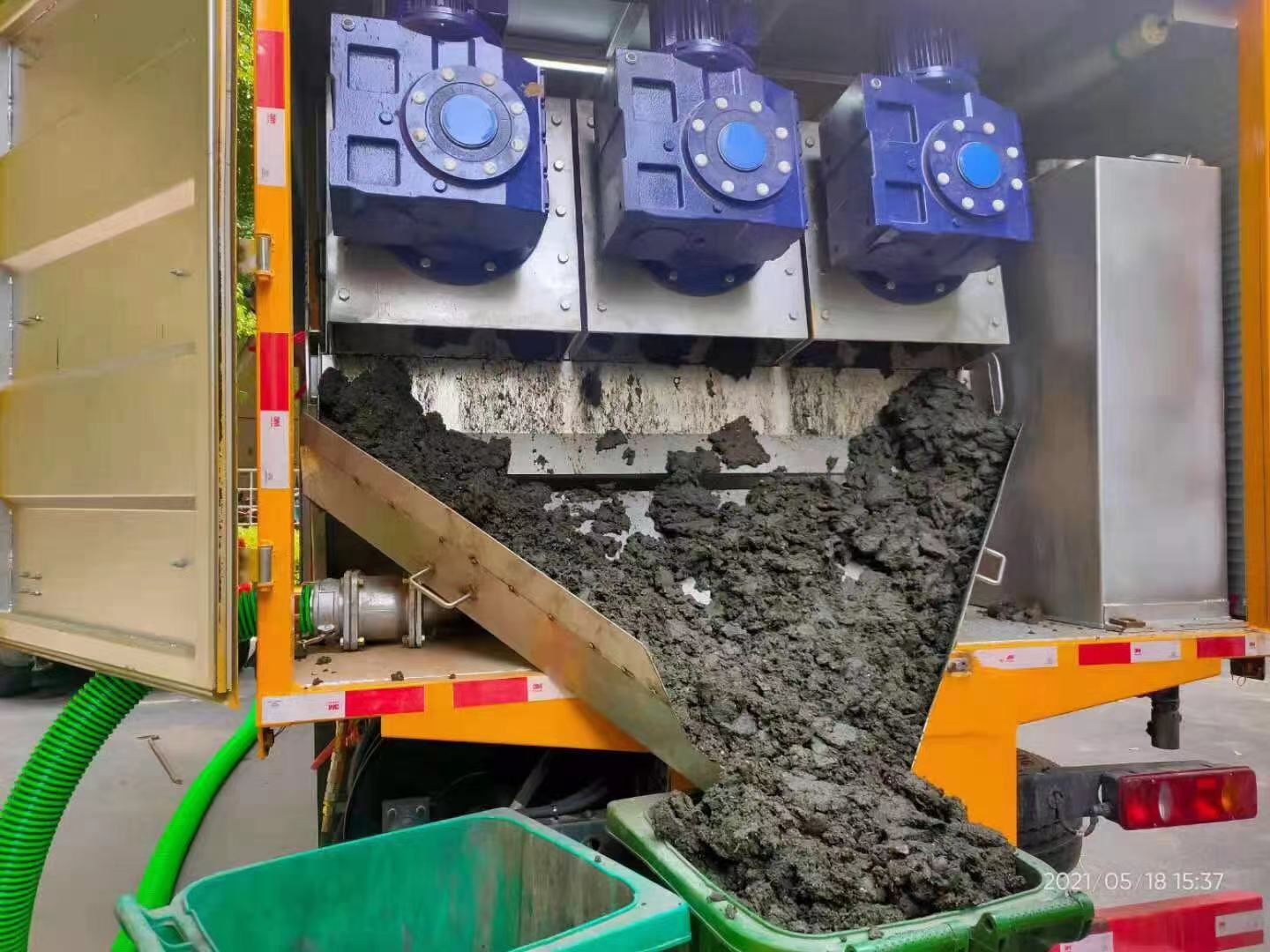 汕尾化粪池清掏城市维护站-泥浆净化干湿分离处理